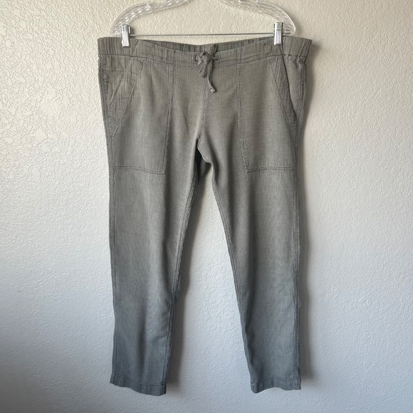 PrAna Soledad lightweight pull-on striped pants - Picture 4 of 13